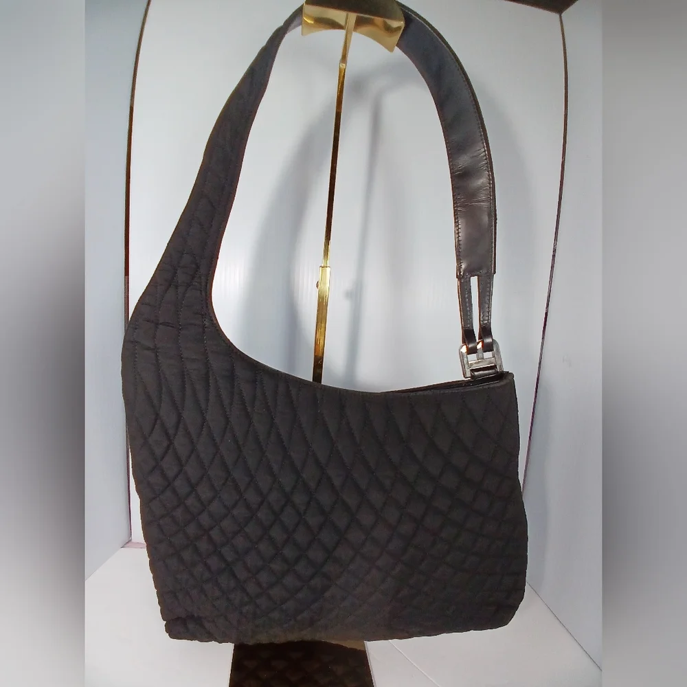 Bally vintge black Shoulder Bag *Unique - Picture 4 of 6